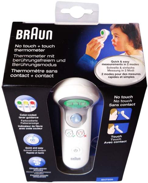 Braun No Touch+touch Stirnthermometer