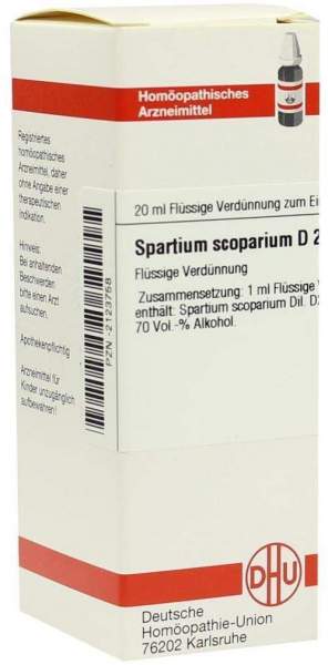 Spartium Scoparium D2 Dilution 20 ml Dilution