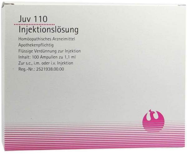 Juv 110 Injektionslösung 100 X 1,1 ml Ampullen