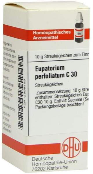 DHU Eupatorium perfoliatum C30 10 g Globuli