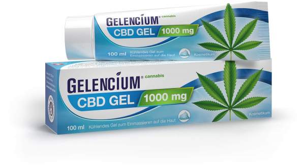 Gelencium Cannabis CBD Gel 1000 mg kühlend 100 ml
