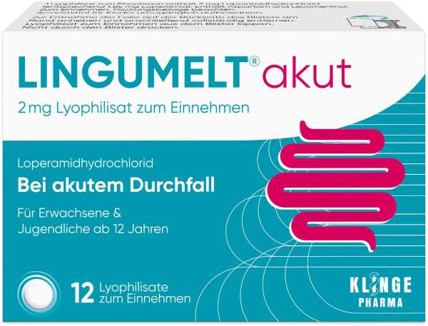 Lingumelt Akut 2 mg Lyophilisat zum Einnehmen 12 Stück