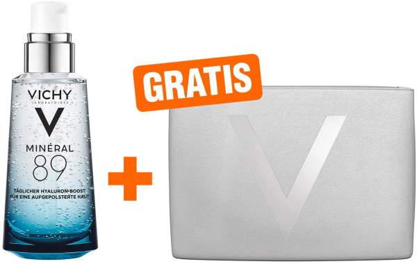 Vichy Mineral 89 Elixier 75 ml + gratis Kosmetiktasche