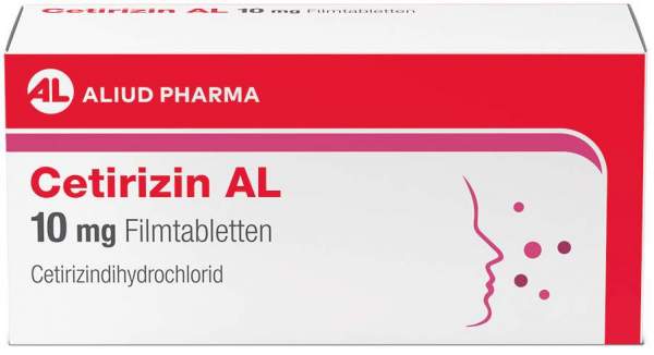 Cetirizin Al 10 mg 50 Filmtabletten