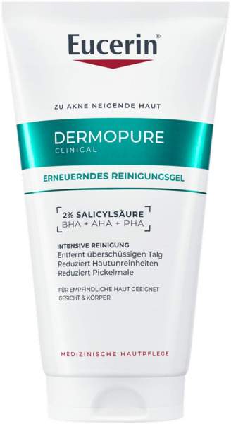 Eucerin DermoPure Clinical erneuerndes Reinigungsgel 150 ml