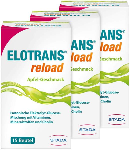 Elotrans reload Apfel 3 x 15 Beutel