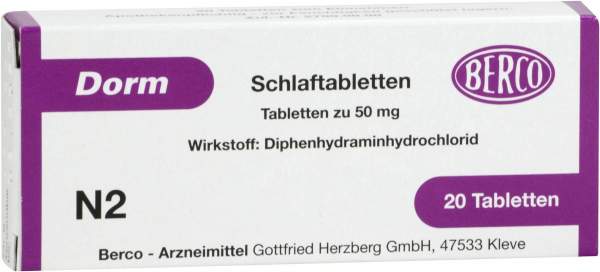 Dorm 20 Tabletten