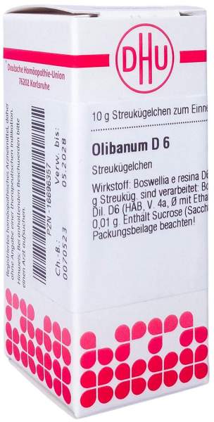 Dhu Olibanum D6 Globuli 10 G