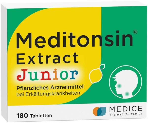 Meditonsin Extract Junior pflanzliche Erkältungstabletten 180 Stück