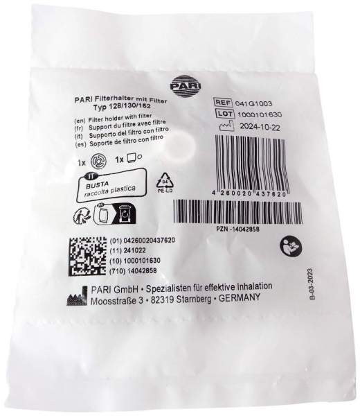 Pari Filterhalter M.Filter Typ 130-152-128