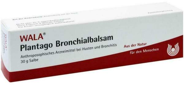 Wala Plantago Bronchialbalsam 30 G Salbe