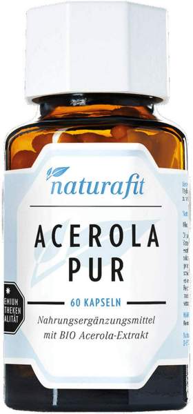 Naturafit Acerola Pur 60 Kapseln