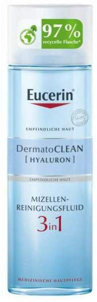 Eucerin Dermatoclean Hyaluron Mizellen Reinigungsfluid 3in1 200 ml