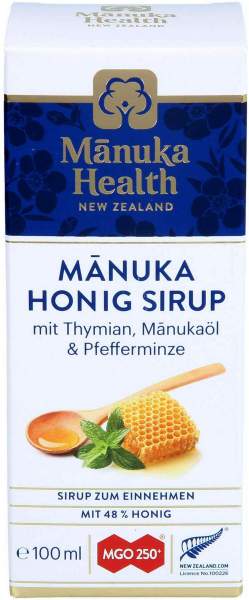Manuka Health MGO 250+ Manuka Honig Sirup 100 ml