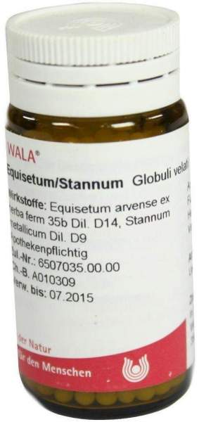 Wala Equisetum Stannum 20 g Globuli