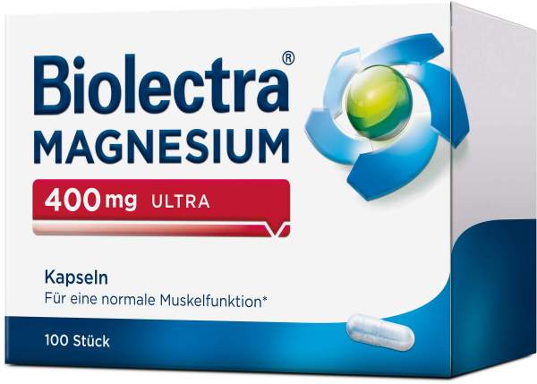 Biolectra Magnesium 400 mg ultra 100 Kapseln