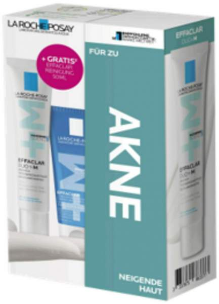 La Roche Posay Effaclar Duo+ M Creme 40 ml + gratis Effaclar schäumendes Reinigungsgel 50 ml