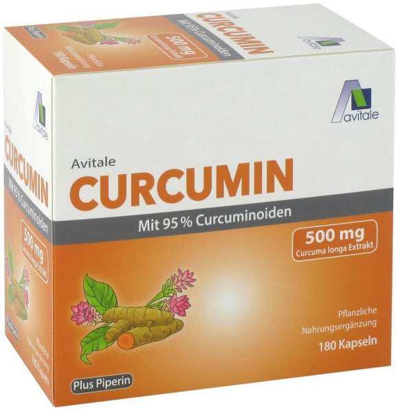 Curcumin 500 mg 180 Kapseln