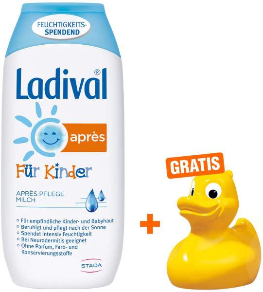 Ladival Kinder Apres Lotion 200 ml + gratis Ente