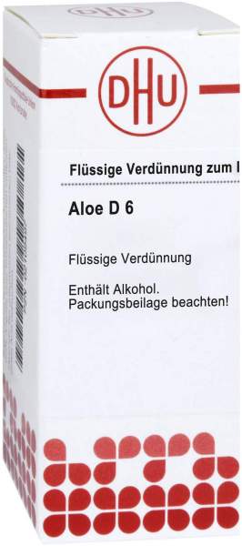 Aloe D 6 20 ml Dilution