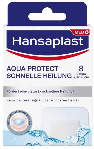 Hansaplast Aqua Protect Pflaster schnelle Heilung 8 Stück