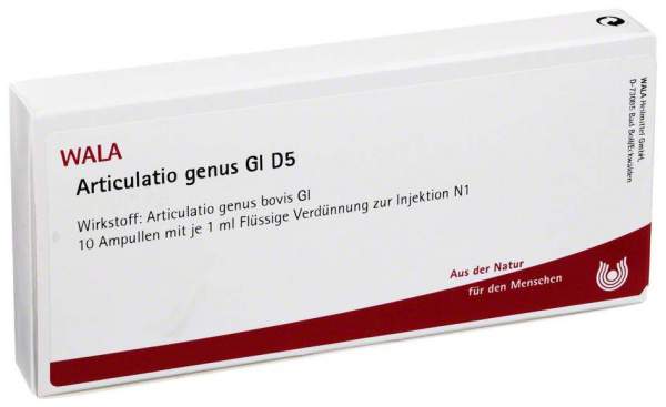 Wala Articulatio Genus Gl D5 10 X 1 ml Ampullen