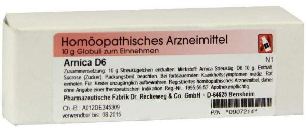 Arnica D6 10 G Globuli