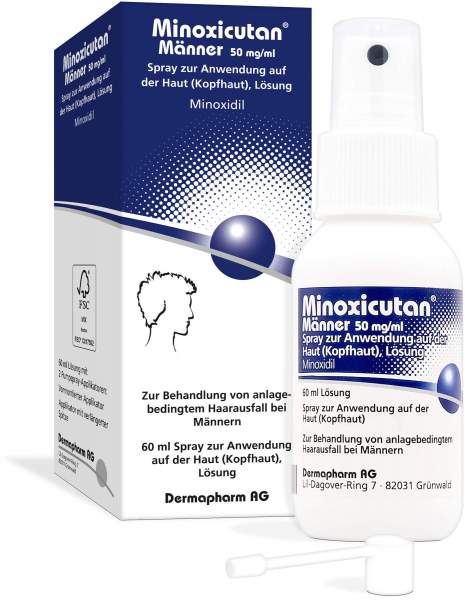 Minoxicutan Männer 50 mg Je ml Spray 60 ml Lösung
