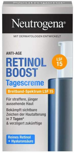 Neutrogena Anti-Age Retinol Boost Tagescreme Lsf 15 50 ml