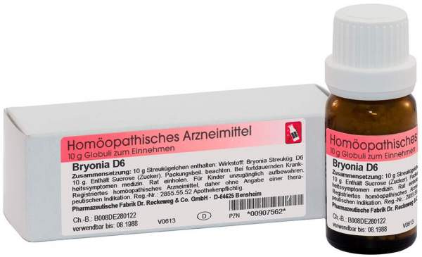Bryonia D 6 Globuli 10 G