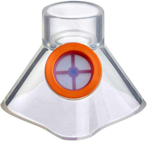 Aponorm Inhalator Silikon-Maske Gr.S orange 1 Stück