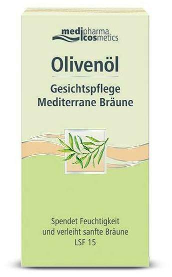 Olivenöl Gesichtspflege mediterrane Bräune 50 ml Creme