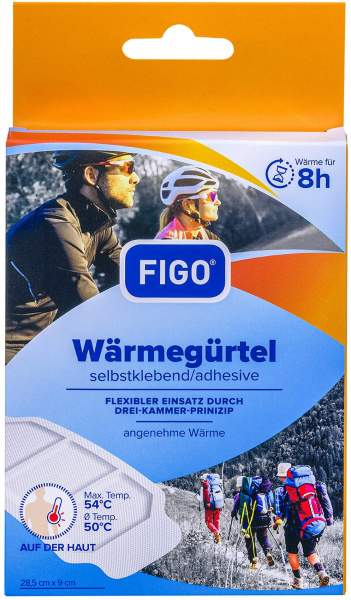 Figo Wärmegürtel 8 H Selbstklebend 8 Stück