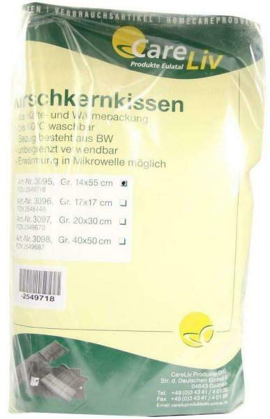 Kirschkernkissen 14x55 cm