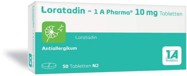 Loratadin 1a Pharma 50 Tabletten