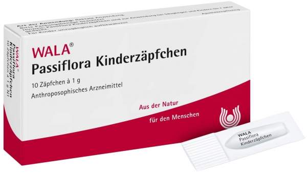 Wala Passiflora Kinderzäpfchen 10 Stück