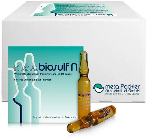 Metabiosulf N Injektionslösung 50 X 2 ml
