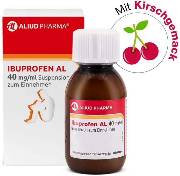 Ibuprofen Al 40 mg Pro ml Suspension zum Einnehmen 100 ml