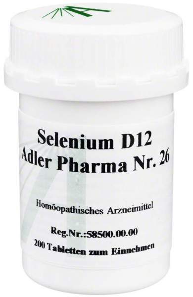 Biochemie Adler 26 Selenium D 12 200 Tabletten