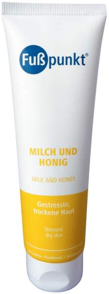 Fusspunkt Milch und Honig Creme 125 ml