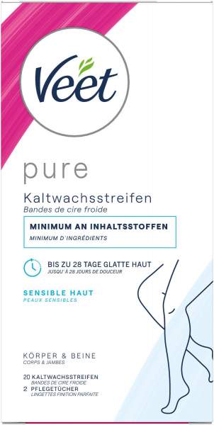 Veet Enthaarungsstreifen Sensitive 10 X 2 Streifen