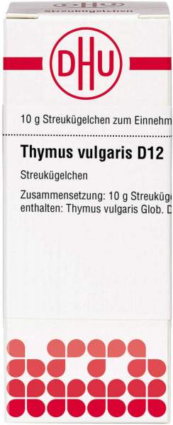 Dhu Thymus Vulgaris D12 10 G Globuli
