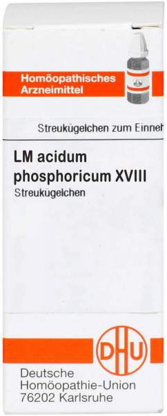 Acidum phosphoricum LM XVIII Globuli 5g