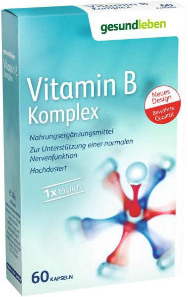 Gesund Leben Vitamin B Komplex 60 Kapseln