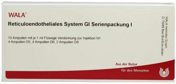 Reticuloendotheliales System Gl Serienpackung 10x1ml Ampullen