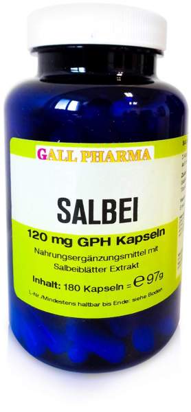 Salbei 120 mg Gph Kapseln 180 Kapseln
