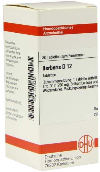 Berberis D 12 Tabletten