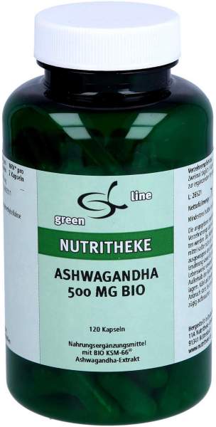 Ashwagandha 500 mg Bio 120 Kapseln
