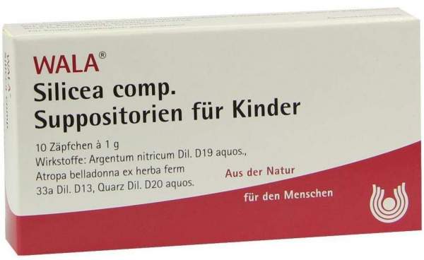 Silicea Comp. Suppositorien Für Kinder