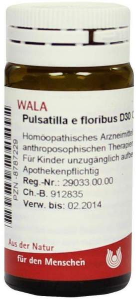 Wala Pulsatilla E Floribus D 30 Globuli
